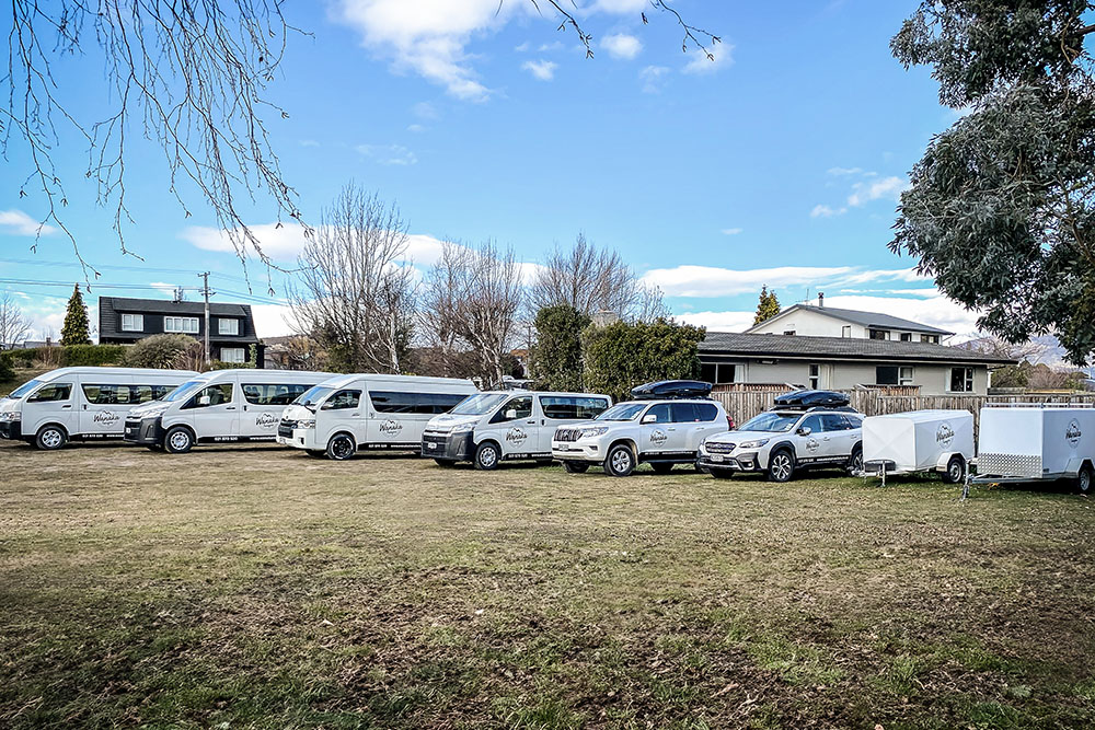 Wanaka Transfers Fleet